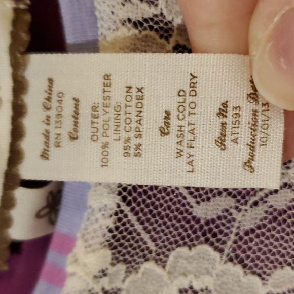 *SOLD* Matilda Jane lace peplum top - Picture 5 of 5